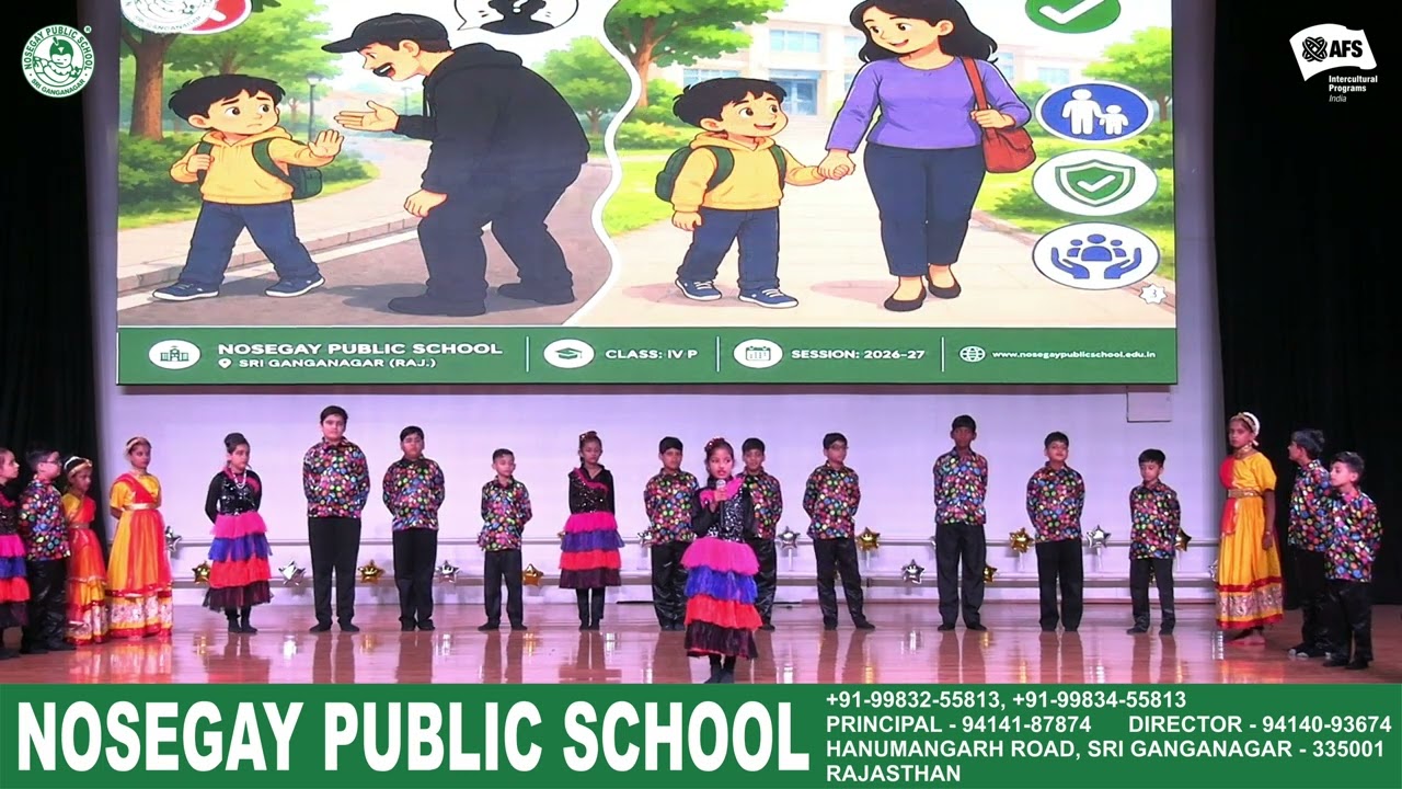 ANNUAL PRESENTATION | IV-P | TOPIC - BE SMART BE SAFE - Smart Choices, Safe Tomorrow