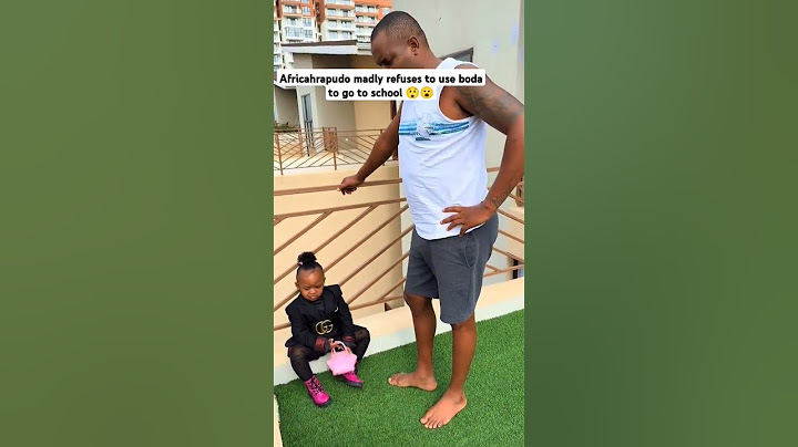 Africanah Rapudo madly refuses to use boda to go to school 😲#goviral #kids #trending #love