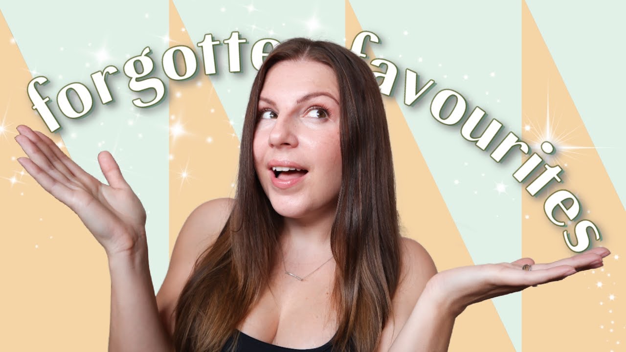 Forgotten Favourites // SHOPPING MY STASH FOR THINGS I HAVEN'T USED IN A YEAR