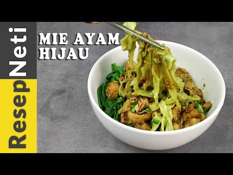 Resep Mie Ayam Hijau