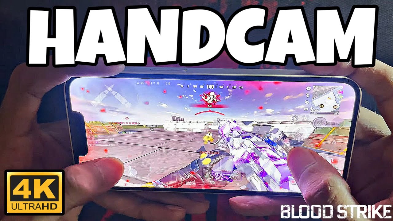 Blood Strike Handcam – Crazy Aim & Fast Reflexes! 😒(3 Finger Gameplay) ⚡📱
