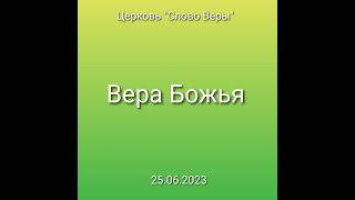 Дмитрий Савченко. ВЕРА БОЖЬЯ.