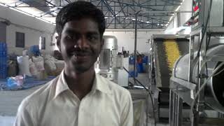 corn flakes production line from India section