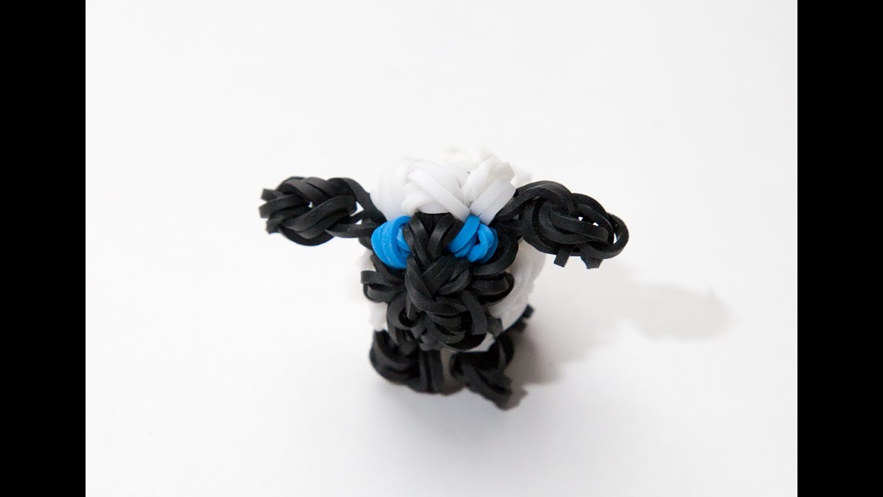 Rainbow Loom 3D Schaf Deutsch