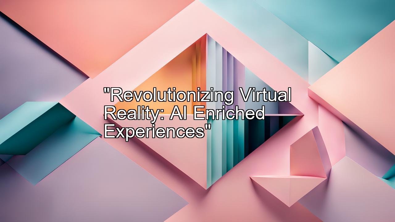 Revolutionizing Virtual Reality with AI Innovations - YouTube