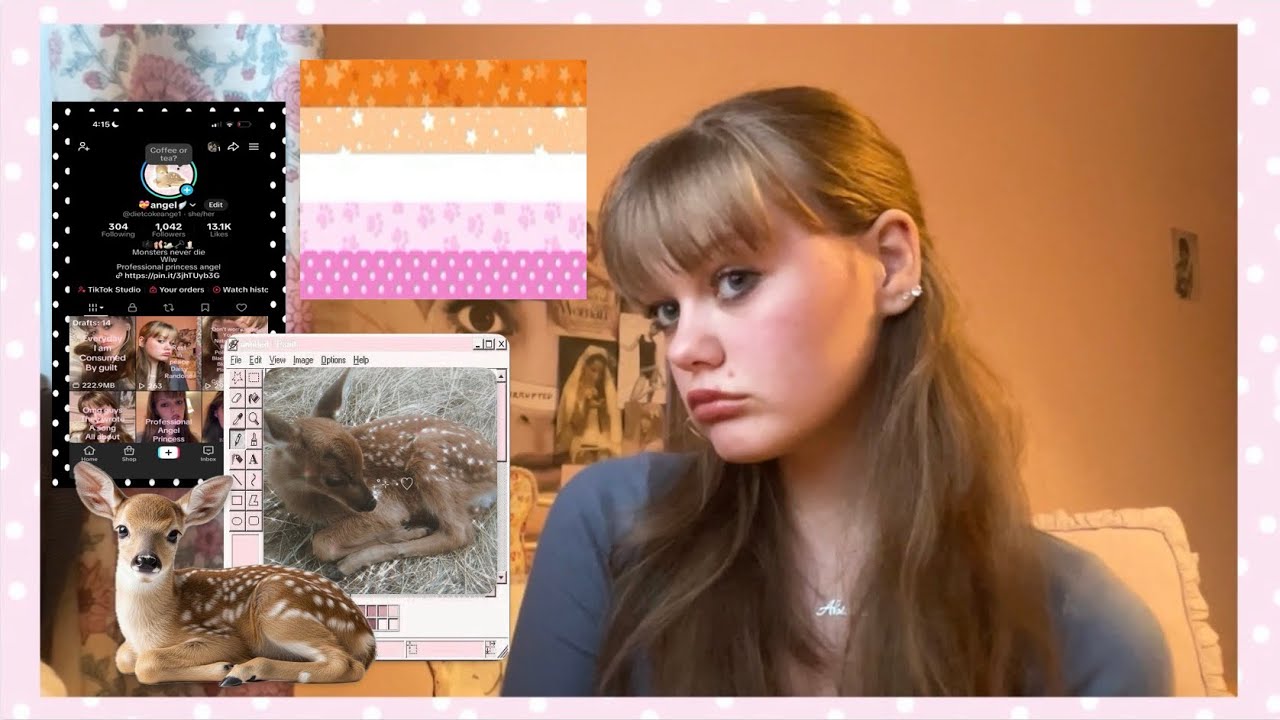 Coquette Lesbian Starts YouTube Channel 