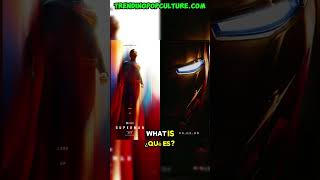 Marvel Studios 1st movie poster vs DC Studios first movie poster