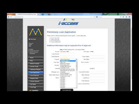 LOAN APPLICATION - AAMM I-ACCESS