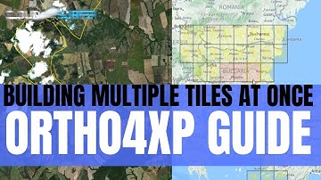 ORTHO4XP Tutorial on Multiple Tiles | How to build more at once | Photoreal Scenery for X-Plane 11
