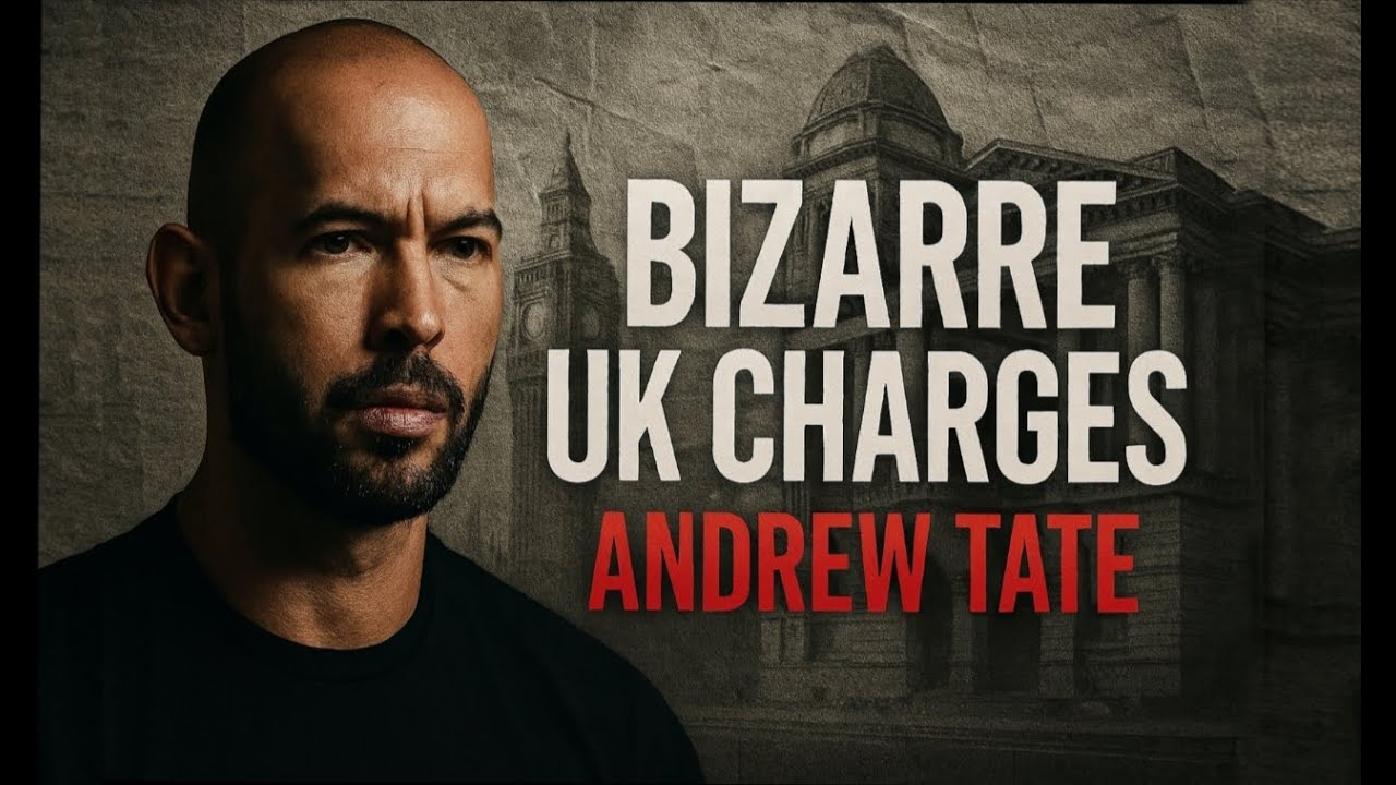 The Bizarre UK Charges Andrew Tate Is Now Facing