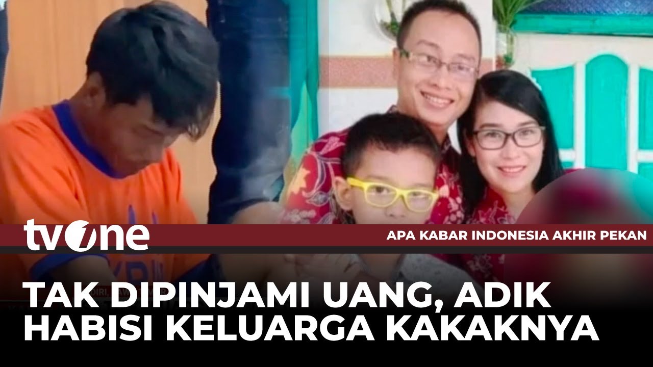 Tampang Pembunuh Sadis Satu Keluarga di Kediri, Pelaku Ternyata Adik Korban | AKAP tvOne
