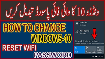 WINDOWS 10 BEGINNER TIPS: HOW TO CHANGE WIFI PASSWORD OR RESET WIFI PASSWORD 2020| पासवर्ड रीसेट