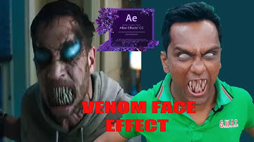 Venom Face Effect !FACE DISTORTION (Eminem 