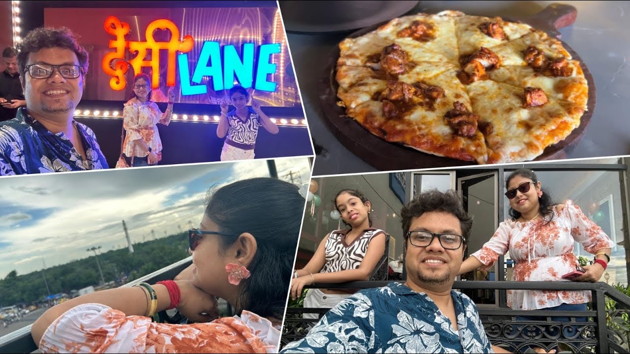 Desi Lane Roof Top Restaurant || Food Review and Ambience || WAR2 at Metro Inox