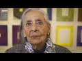 How this 98-year-old got her first solo art exhibition - BBC London
