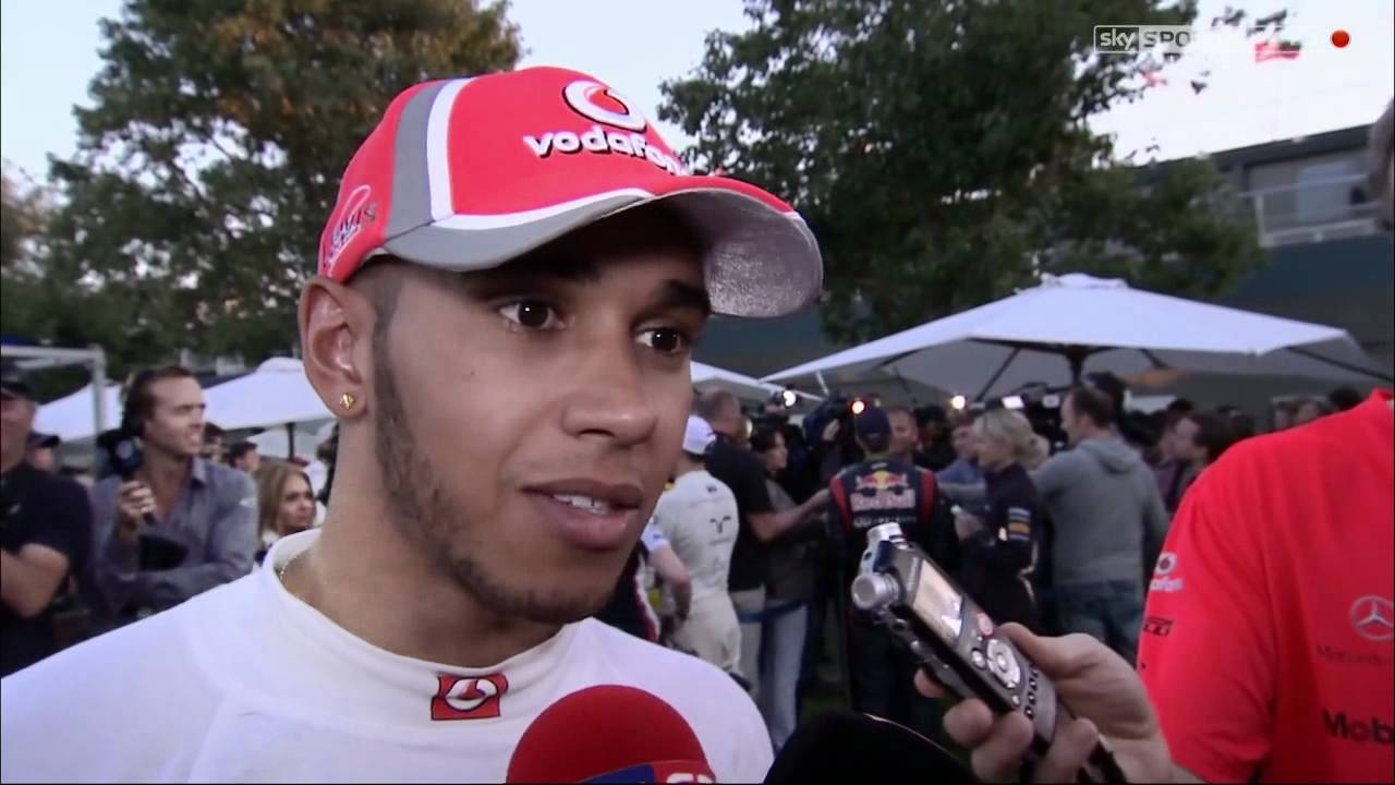 F1 2012 AUS - Lewis Hamilton Interview Post Race