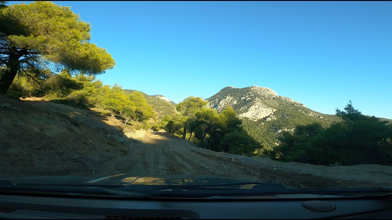 Δασικός δρόμος στα Γεράνεια Όρη - Forest Service Road Geraneia Ori, Greece - Route 1