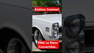 Found on Ebay - Investment Grade 1966 Pontiac Le Mans Convertible! #classiccars #investing