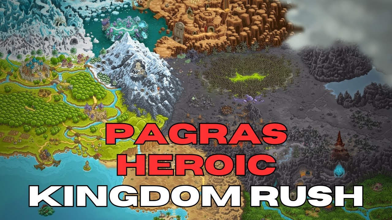 How To Easy Beat "Heroic" Pagras Level in Kingdom Rush - How To Beat Game