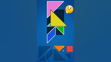 🧩Tangram Puzzle Challenge!🧩[150] #puzzle #TangramChallenge #tangram #brainteaser #braintestsolution