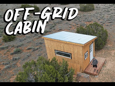 Putting a Roof on my Off-grid Cabin - YouTube