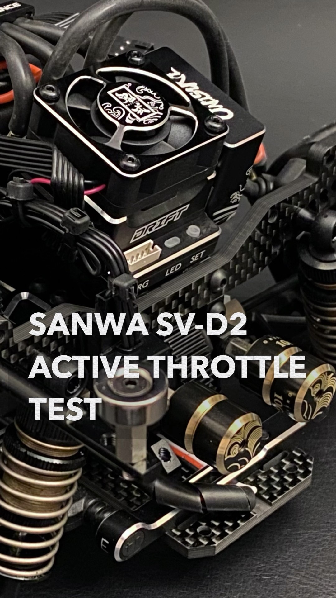 SANWA ESC SV-D2 Active Throttle - YouTube