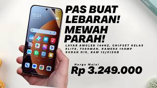 GAK ADA LAWAN, 7000MAH, RAM 12/512GB - HP 3 JUTAAN TERBAIK BUAT LEBARAN 2026
