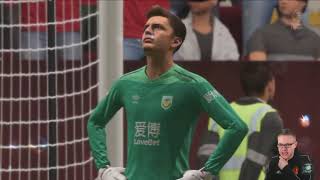 GOLDBRIDGE RAGES AS HE LOSES TO BURNLEY FIFA 21