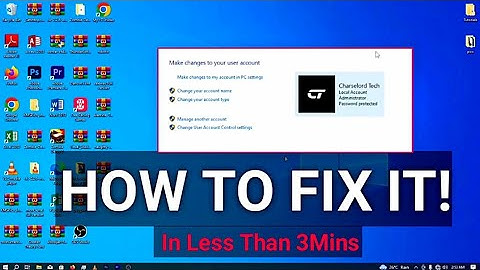 How to Change your Account Name on Windows 10 & 10Pro