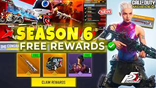 NEW Season 6 Leaks | FREE Skins | Persona5 Rewards | Legendary ORV |  COD Mobile | CODM Leaks