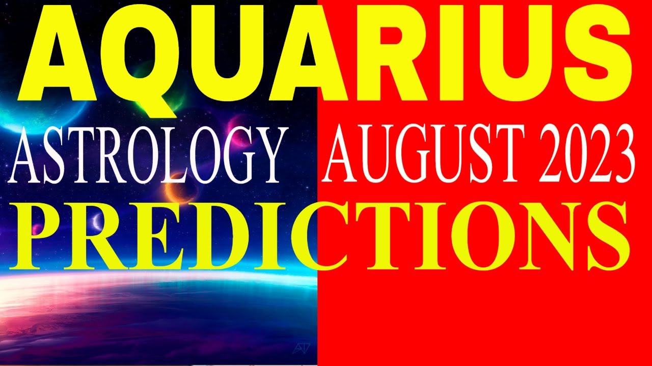 AQUARIUS AUGUST 2023 MONTHLY HOROSCOPE ♒️ BEAUTIFUL MARRIAGE IS AT