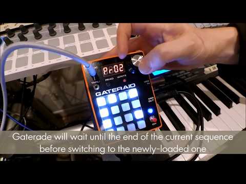 Gateraid - a DIY rhythm sequencer for MIDI instruments