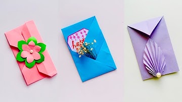 How to make Envelope/How to Make a Paper Origami Envelope/ Diwali Special @ArtCraftByTulsi 
