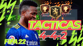 FIFA 22 LAS MEJORES TACTICAS 442 POST PARCHE | CONSIGUE RANGO 1 con esta FORMACION !!!