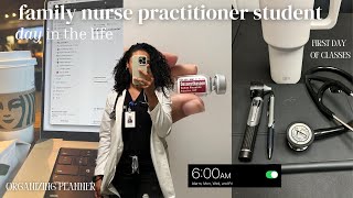 day in the life of a np student: last first day of nurse practitioner school