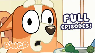 NEW Bluey Full Episode Compilation! ⭐️ | Bingo Fun with Food! 🧡 😋 | Bingo - Official Channel