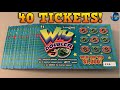 40 SCRATCH OFFS IN A ROW! - $1000 PRIZE WILD DOUBLER TICKETS 💰