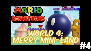 [MARIO VS DONKEY KONG] W4 - MERRY MINI - LAND - Part 4