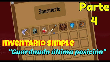 Como crear un juego RPG [Parte 17] [Inventario 4]