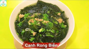 CANH RONG BIỂN | Cách nấu canh rong biển thơm ngon | Bếp Của Vợ