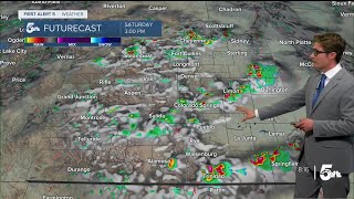 Last day with severe thunderstorm chances before the heat arrives