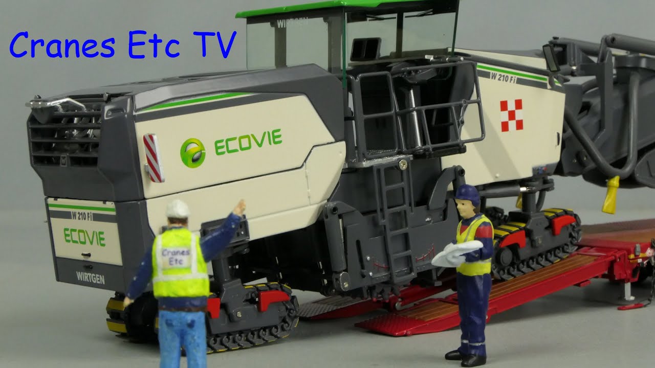 NZG Wirtgen W 210 Fi Cold Milling Machine 'Ecovie' by Cranes Etc TV