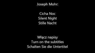 Miniatura de "Cicha Noc - Silent Night - Stille Night (Lyrics)"