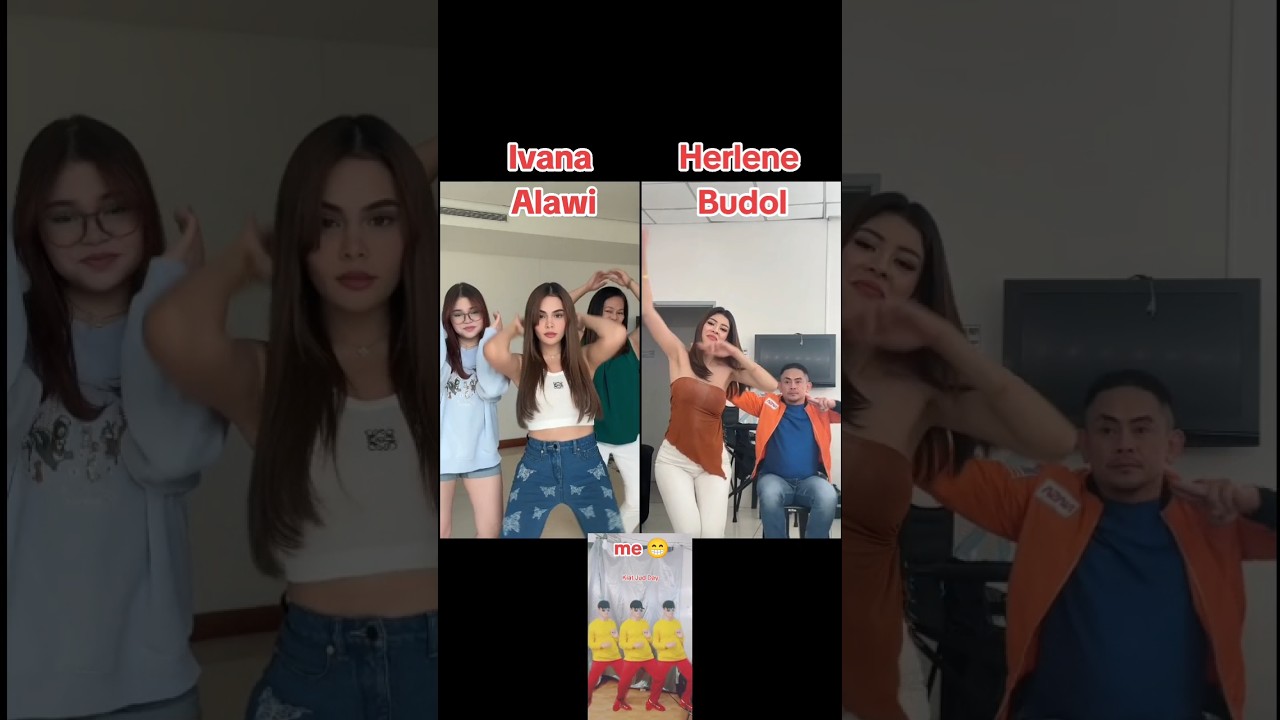 TikTok viral dance Kiat Juday Part 5 - Ivana Alawi vs. Herlene Budol #ytfeedshorts #shorts