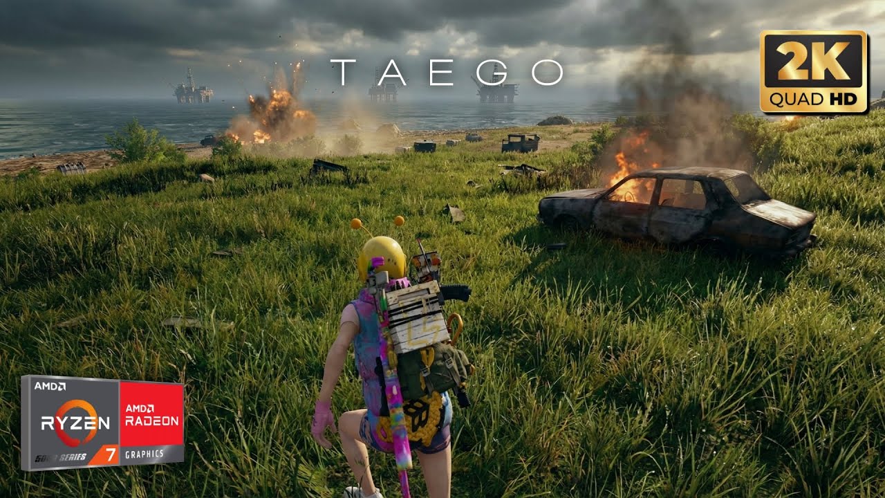 PUBG PC 2025 TAEGO 2K [QHD] ULTRA GRAPHICS SOLO TPP | SMOOTH FPS EXPERIENCE | Ryzen 7 + RX 6700 XT