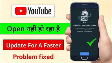 Update For A Faster Better Youtube problem fix । how to fix youtube update problem