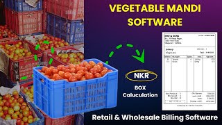 Vegetable Mandi Wholesale and Retail Billing Software l Box Management Guide screenshot 5