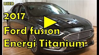 2017 | Ford Fusion Energi Titanium | NAVIGATION MOONROOF REAR CAMERA | #Carvision