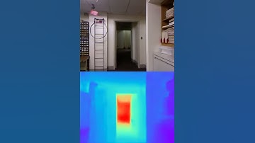 Depth estimation on NYUDv2