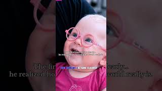 Little Boy Sees Clearly for the First Time 🥺#shorts #youtubeshorts #motivation #emotional